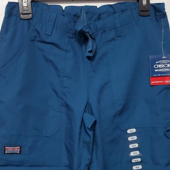 Cherokee Scrub Bottoms NWT Sz XS - Picture 3 of 7